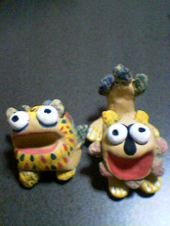 シーサー（自作）