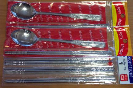 ハシとスプーン