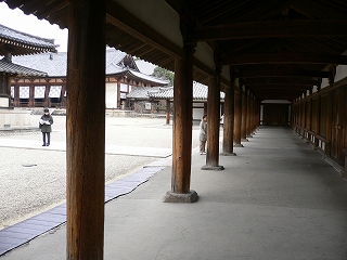 法隆寺回廊