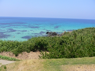 角島の海