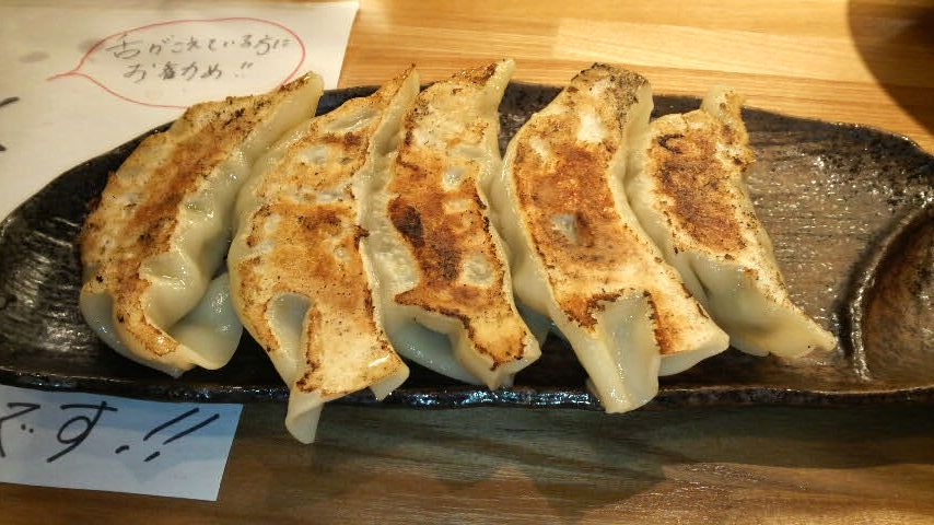 会津ラーメン「和」（黒豚餃子）