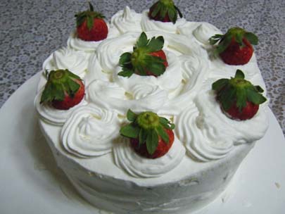 苺のケーキ♪