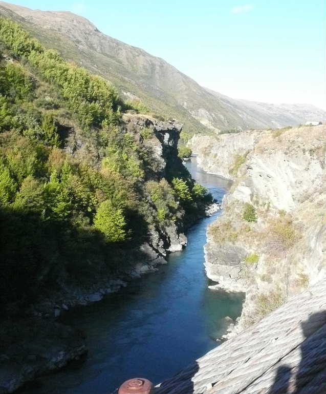 アロータウン付近渓谷