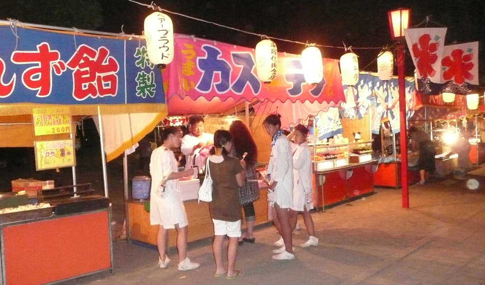 三嶋神社04夜店