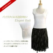 ノースリーブニット