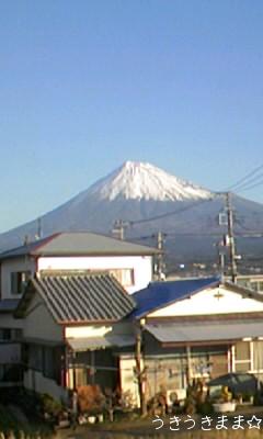 2008大晦日の富士山