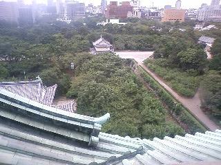 名古屋城天守から