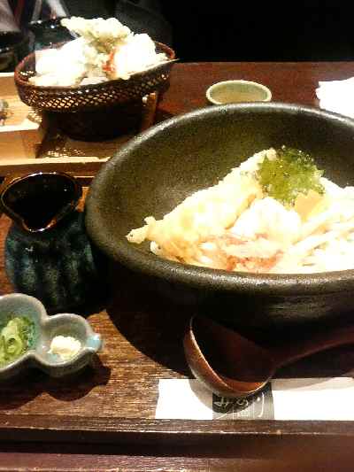 讃岐うどん　大海老ぶっかけ