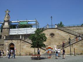 カレル橋の階段（ミッション・インポッシブル）