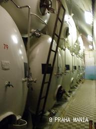 チェスキー・クルムロフ　エッゲンベルクビール工場見学２