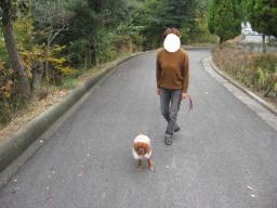 ばぁばとお散歩に行ってきたよ♪