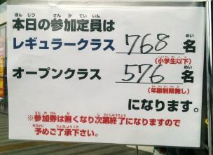 レジェンドツアー・兵庫大会　参加定員