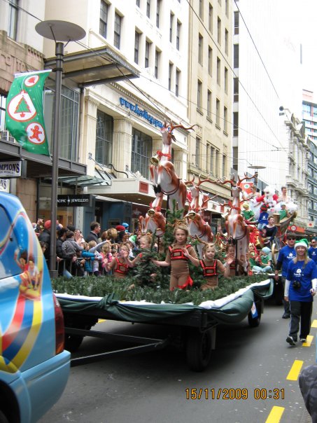 Santa parade