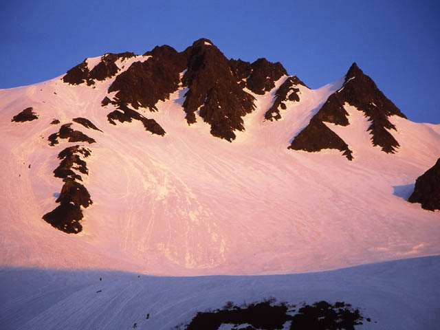 涸沢槍2003年5月