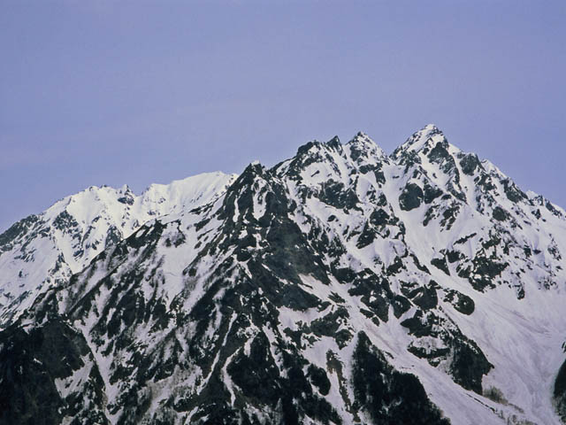 徳本峠への登りから２