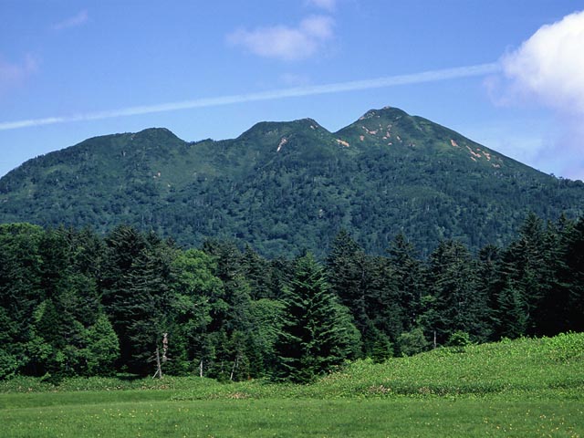 尾瀬沼から燧ヶ岳