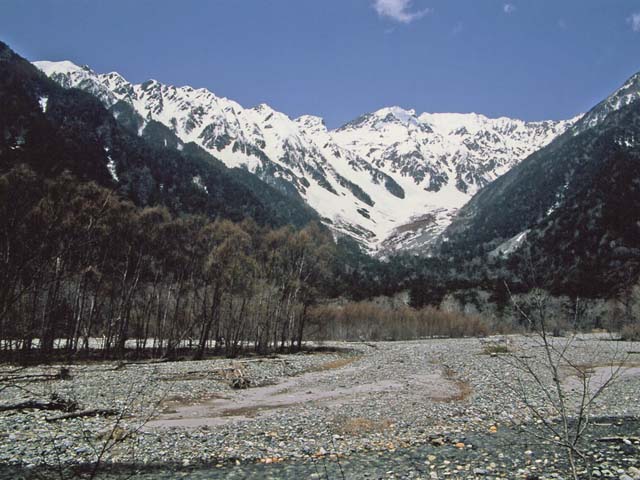 上高地まで戻ってきた