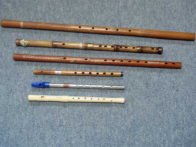 いろいろな笛