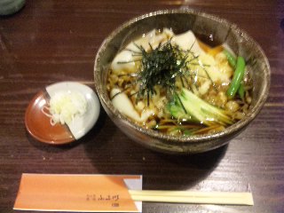 冷やしたぬき・ひもかわ