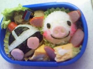 Lunch box Police car & pig