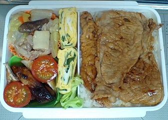 17日の旦那の弁当