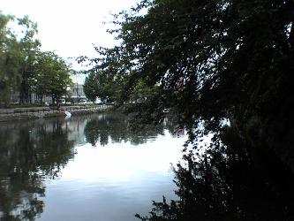 富山城址公園堀