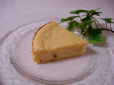 さつまいものチーズケーキ