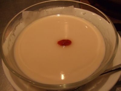 杏仁豆腐＠頂上麺八重洲店