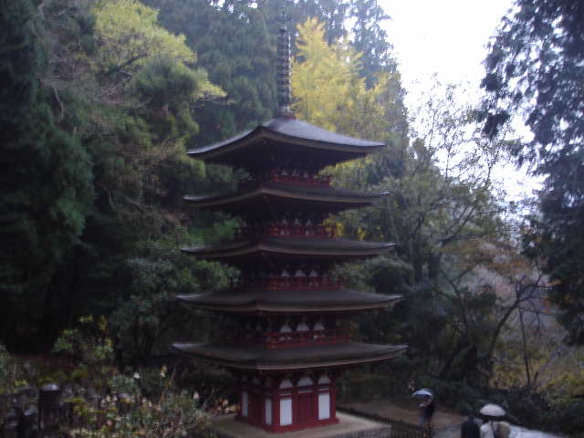 室生寺　五重塔