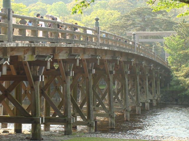 伊勢神宮　内宮　宇治橋