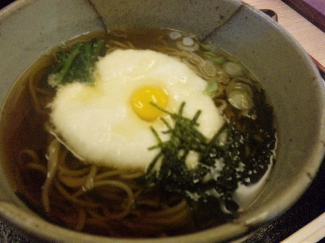 お蕎麦