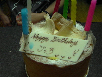 バースデーケーキ