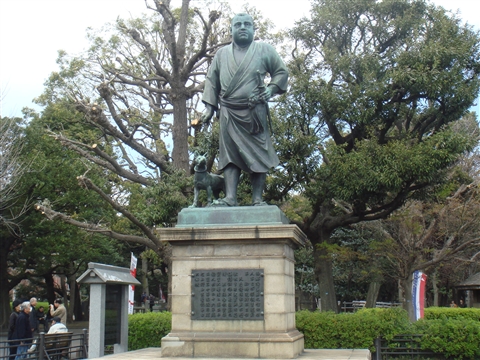 上野公園西郷隆盛像