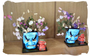 並んだアレンジ