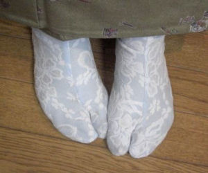 レースの足袋