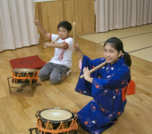 太鼓のお稽古