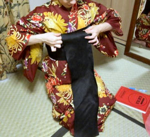 浴衣のお稽古