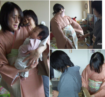 赤ちゃんとお稽古