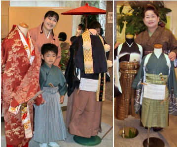 創作着付けの発表