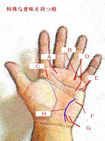 今日の一線 手相講座 第３２回応用編 特殊な相 手相占い 今日の一線 相 楽天ブログ