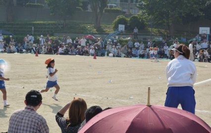 2011.10.9きらちゃん、かけっこ