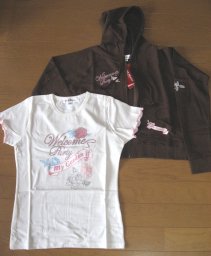 2006.10.22半袖Ｔシャツとパーカーセット