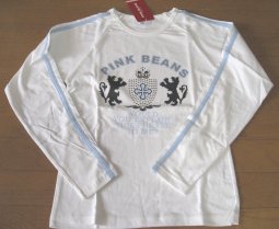 2006.10.22ピンクビーンズ長袖Ｔシャツ