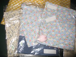 2007.11.17給食袋＆ランチョン