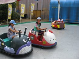 2007.8.23カート（ゆき＆ひか、奥二人ひろ＆みい）