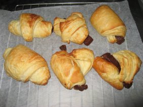 2007.5.31チョコ入りクロワッサン