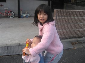 2006.12.25みいちゃんも一緒に乗って・・・