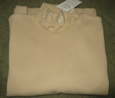 2006.12.15ハイネック雪柄長袖Ｔシャツ１３０