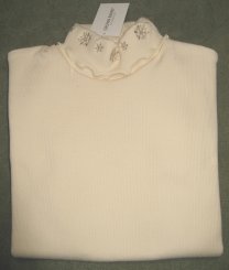 2006.12.15ハイネック雪柄長袖Ｔシャツ１５０