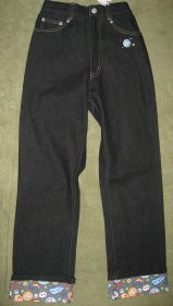 2006.12.15バンビ柄入りジーンズ１５０